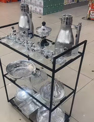 Metal Coffee Serving Table